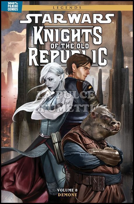 100% PANINI COMICS - STAR WARS - KNIGHTS OF THE OLD REPUBLIC 8: DEMONE - LEGENDS